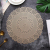 2022 New Concentric round Western-Style Placemat Hollow Heat Insulation Non-Slip