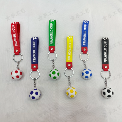 Simulation Mini Football Pendant Football Key Ring Key Accessories Pendant