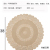 2022 New Concentric round Western-Style Placemat Hollow Heat Insulation Non-Slip