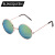 Retro Fashion Kids Sunglasses UV400 round Sunglasses B138 Yiwu Glasses Lenses Specializes in Wholesale