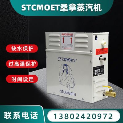 Steam Generator Commercial Electric Heating Steam Engine Automatic Household Wet Sweat Steam Sauna Room Equipment Factory Supply