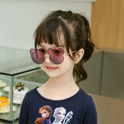 New Children's Cartoon Metal Sunglasses B148 Bear Cute Baby Glasses UV400 UV-Proof Sunglasses