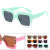 Spring New Kids Sunglasses Square Two Colors Fashion Glasses W06 Personality Fashion Baby Uv400 Kids' Sunglasses