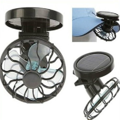 Solar Fan Clip Cap Fan with Clip Small Solar Fan Electric Fan Wholesale