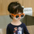 Spring New Kids Sunglasses Square Two Colors Fashion Glasses W06 Personality Fashion Baby Uv400 Kids' Sunglasses