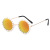 New Sticky Pearl Kids Sunglasses B138 Spot Fashion Baby Street Shooting Fashion Match round Frame Glasses Wholesale