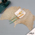 New Creative Nordic Style PVC Gilding Placemat Non-Slip Mat Table Mat Ginkgo Leaf Mat Leaf Placemat