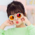 New Sticky Pearl Kids Sunglasses B138 Spot Fashion Baby Street Shooting Fashion Match round Frame Glasses Wholesale