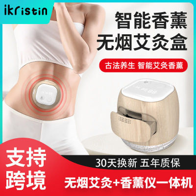 Jiang Xiaozhu Moxibustion Box Carry-on Acupuncture Smart Household Electronic Moxibustion Tube Fumigation Device Multi-Functional Smoke-Free Moxibustion Jar