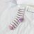 Socks2022 New Ins Trendy Korean Style Mid-Calf Length Socks Women's Autumn and Winter Online Influencer Fashion Striped Casual Socks Breathable Cotton Socks