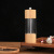 Hz358 Transparent Acrylic Grinder Wooden Pepper Mill Manual Grinding Device Grinder Household Multifunctional Spice Jar