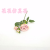 Artificial/Fake Flower Bonsai Single 3 Roses Vase Furnishings Ornaments