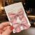 Bow Headdress Barrettes Female Cute Princess Hairpin Korean Girls Jewelry Side Clip Hair Accessories Headdress