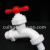 Manufacturer wholesale washing machine faucet PVC plastic washbasin faucet can be detachable slow opening