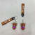 Creative Trending Bear Flexible Rubber Key Chain Cartoon Bear Key Accessories Stereo Doll Pendant