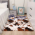Amazon Rex Rabbit Plush Imitation Rabbit Fur Carpet Nordic Sand Chair Bedside Bedroom Children's Room Carpet Floor Mat Wholesale