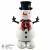 120cm Air Charging Base Christmas Balloons Standing Snowman Santa Claus Christmas Tree Christmas Decoration Balloon