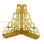 13cm Coins Pattern Sof a Feet Metal Hollow Furniture Feet Hardware Accessories Wrought Iron Gold Bed Foot
