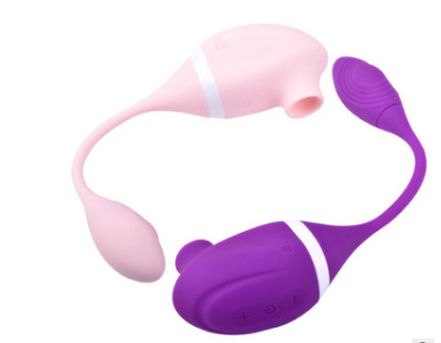 Caterpillar Double-Headed Sucking Vibrators 10-Frequency Vibration Female Self-Wei Device Adult Supplies Wholesale