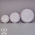 Led round Honeycomb Panel Light Pattern Two-Color Segmented Side Color Panel Light Embedded Aisle Light Ceiling Light