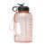 2.2l New Half Gallon Plastic Sports Water Bottle Portable Space Cup Amazon Hot Sale Fitness Outdoor Water Bottle