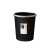  Plastic Trash Can Household Kitchen Trash Can with Pressing Ring Large round Dust Basket without Lid Toilet Pail