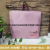 Three-dimensional non-woven bag covered advertising bag shopping gift bags woven non-woven bag with portable bag