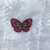 Three-cm Embroidered Butterfly Ornament Accessories Shoes Clothing Cell Phone Shell Accessories DIY Material