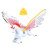 New Electric Music Pegasus Suspension Wire 360 Degrees Hovering Pegasus with Light Band Sound Stall Toys Wholesale