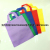 Color printing non-woven bag custom folded bag shopping bag custom spot non-woven three-dimensional bag flat pocket