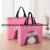 Three-dimensional non-woven bag covered advertising bag shopping gift bags woven non-woven bag with portable bag