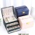 European Princess Portable Square Multi-Layer Storage Jewelry Box High-End Necklace Earrings Ear Stud and Ring Jewelry Box