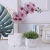 Nordic Creative Ceramic Plant Flower Pot Succulent Flower Pot Desk Decoration Marbling Flower Pot Wholesale