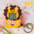 Lion Game Machine Keychain Tetris Decompression Electric Toy Cute Key Pendant Wholesale