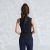 New Mandarin Collar Yoga Clothes Women's Sleeveless Blouse Chinese Style Nude Feel Breathable Vest Fitness Sports Stretch Beauty Back