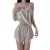 Ziqu Sexy Suspenders Pajamas Deep V Temptation Sweet Printed Shorts Two-Piece Home Wear Suit Generation 6105