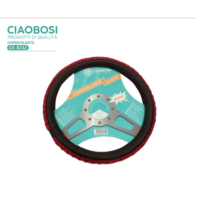 Ciaobosi Joe Bosi Xc-8232 Car Machine-Knitted Steering Wheel Cover