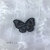 Three-cm Embroidered Butterfly Ornament Accessories Shoes Clothing Cell Phone Shell Accessories DIY Material