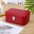 European-Style Leather Convenient Large Capacity Multifunctional Earrings Necklace Ornament Dust Belt Cosmetic Mirror Storage Box Jewelry Box