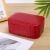 European-Style Leather Convenient Large Capacity Multifunctional Earrings Necklace Ornament Dust Belt Cosmetic Mirror Storage Box Jewelry Box