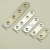 Stainless Steel Straight Piece Angle Code 60 One-Line Fixed Connector Photo Frame Solid Antler Slices Back Plate Buckle