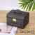 European-Style Crocodile Leather with Lock Luxury Large Capacity Drawer Ornament Storage Box Dustproof Ornament Cosmetic Mirror Jewelry Box