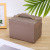 Korean Style PU Leather Large Capacity Jewelry Jewelry Box Three-Layer Drawer Earrings Necklace Ring Cosmetic Mirror Storage Box