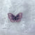 Three-cm Embroidered Butterfly Ornament Accessories Shoes Clothing Cell Phone Shell Accessories DIY Material