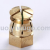 Three-in-One Connector Pre-Embedded Nut Furniture Hardware Accessories Full Weight Hexagonal Expansion Embedded Copper 