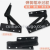 Hardware Accessories Black Split Spring Sofa Hinge Multifunctional Sofa Split Hinge Triangle Spring Hinge