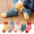 Children's Socks Autumn and Winter New Korean Style Men's and Women's Baby Cartoon Cotton Socks Ins Fashion Baby Cartoon Cute Mid-Calf Length Socks