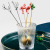 2021 New 304 Stainless Steel Tableware Ins Simple Creative Flamingo Elk Cactus Dessert Spoon Fork