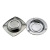 Hz70/156 Foreign Trade Stainless Steel Ash Tray Advertising Promotion KTV Square round Ashtray Gift Logo
