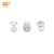 Factory Direct Sales Double-Sided Rivet Cap Nail Rivet Flat Rivet with Diamond Rivet Button Clothing Luggage Accessories in Stock